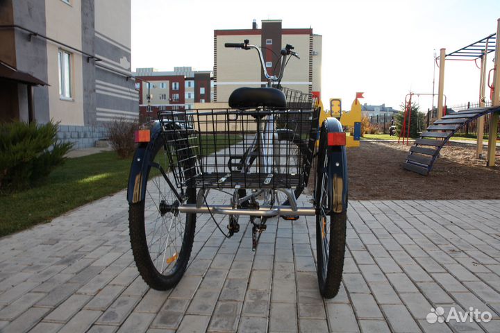 Надежный трёхколесный велосипед трайк байк для пож