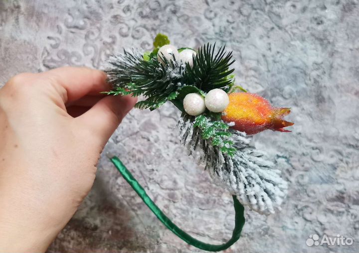 Ободок елочка на утренник