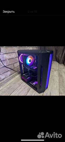 Игровой пк 12 ядер/GTX 1660Ti(6gb) /16 DDR4/2диска