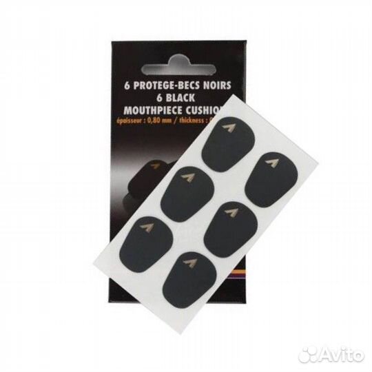 Vmcx6+ Наклейка на мундштук, толщина 0,80мм, черная Vandoren