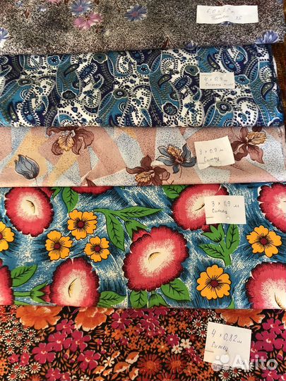 Ткани хб СССР ситец и батист