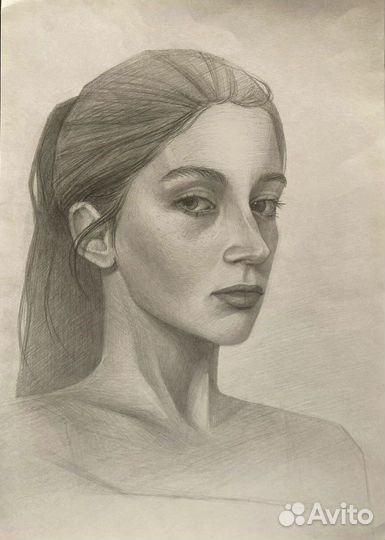 Портрет карандаш