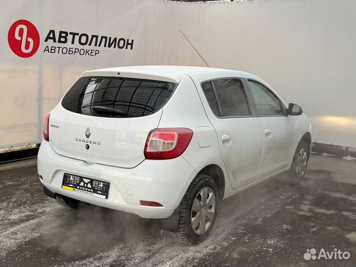 Renault Sandero 1.6 МТ, 2018, 114 926 км