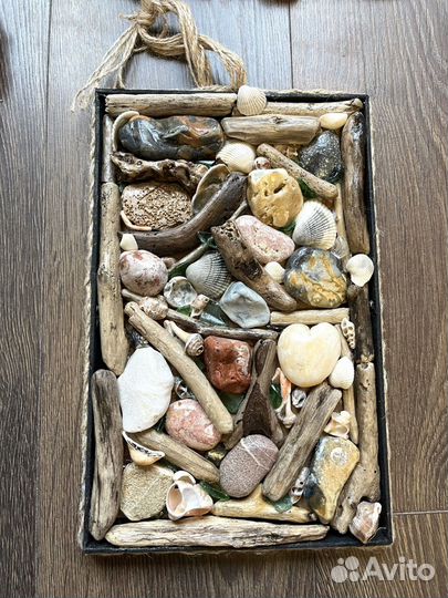 Картины из морских даров