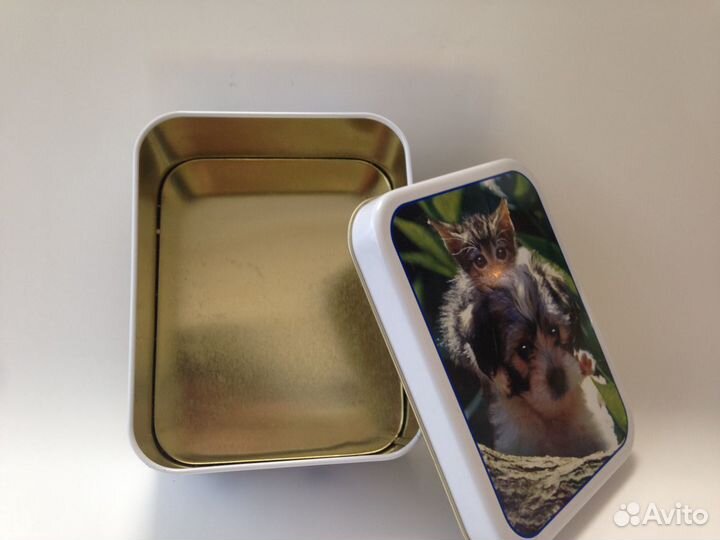 Коробка металлическая для хранения