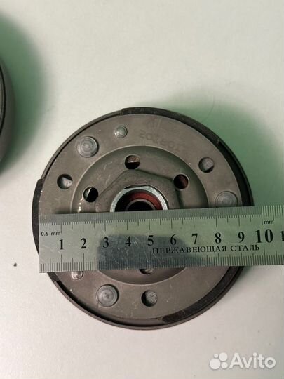 Вариатор задний, центробежное сцепление на японски