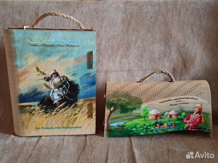 Коробки деревянные для подарков