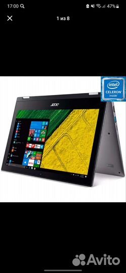 Ноутбук-трансформер Acer SP111-32N-C1AJ