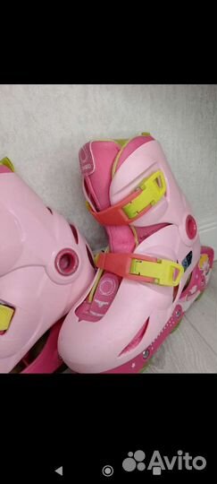 Роликовые коньки детские раздвижные