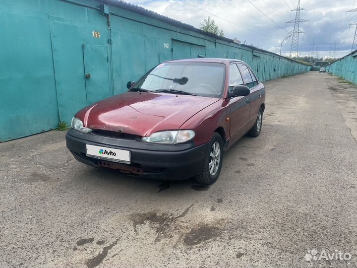 Hyundai Accent 1.5 AT, 1997, 360 000 км