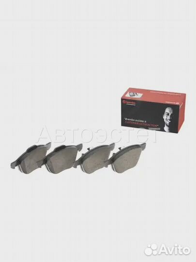 Тормозные колодки дисковые передний мост P 24 061