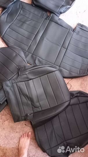 Автомобильные чехлы из экокожи