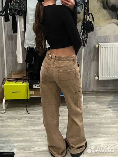 Джинсы карго y2k
