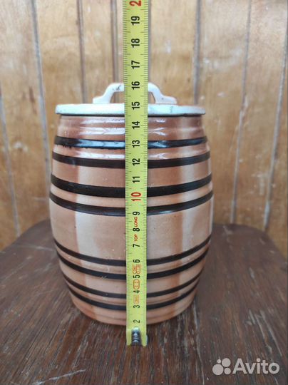 Бочонок керамический СССР