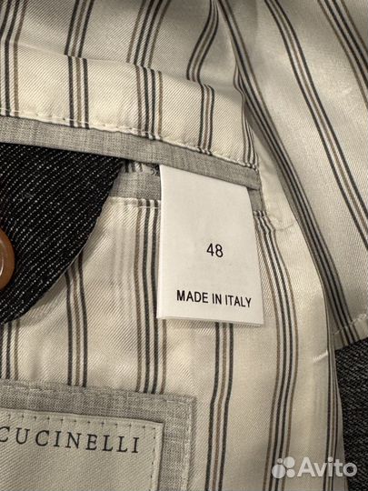 Куртка лен Brunello Cucinelli 48,50,52,54