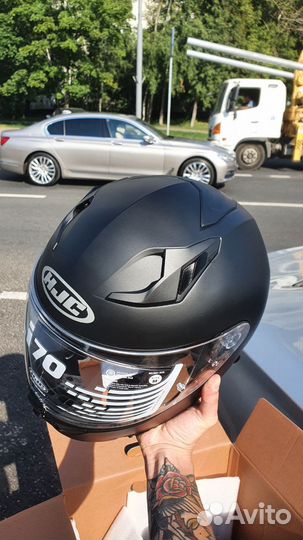 Шлем HJC i70 черный матовый XXL