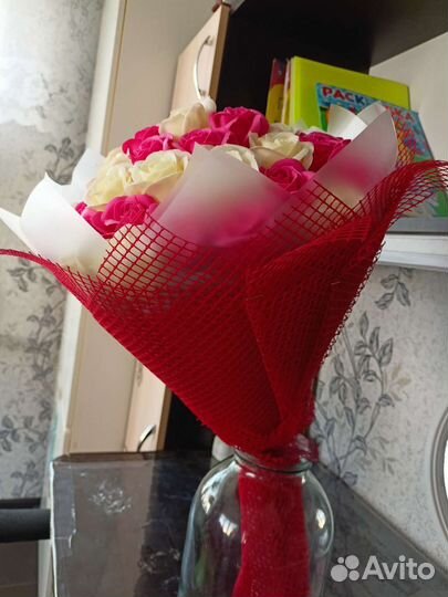 Букет цветов из мыла