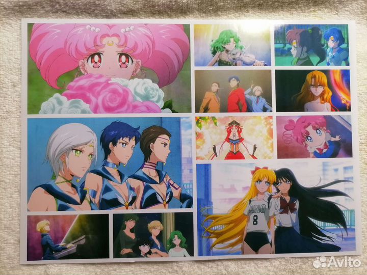 Стикерпаки Сейлормун Sailor Moon а5