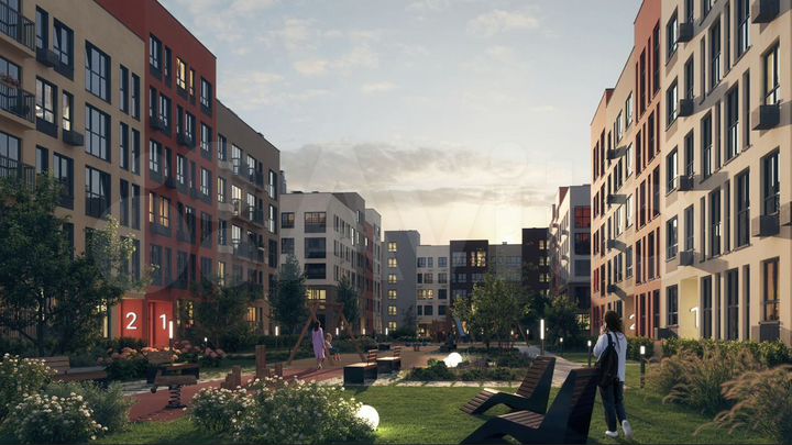 1-к. квартира, 36,6 м², 3/5 эт.