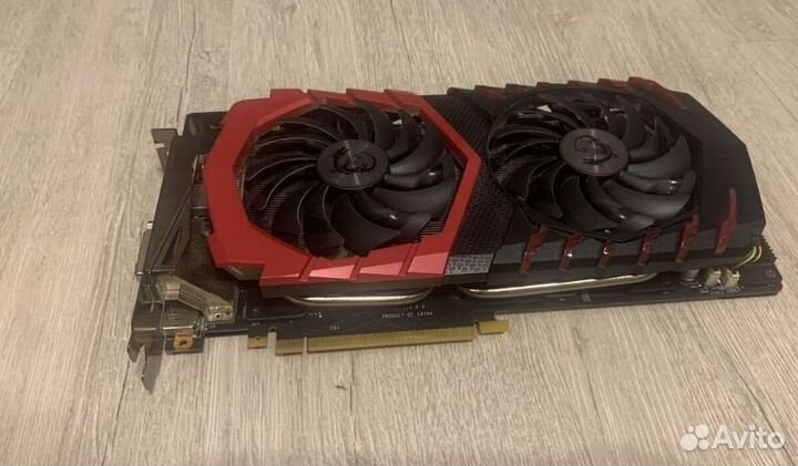 Видеокарта msi gtx 1070 gaming x, 8гб