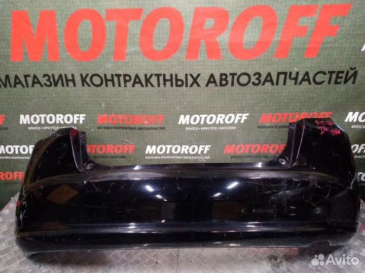 Бампер задний Фит GE6 (1 модель) темный губа А59