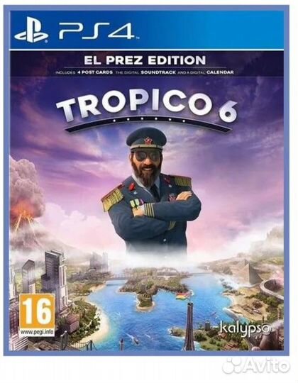 Tropico 6 - El Prez Edition PS4, русская версия