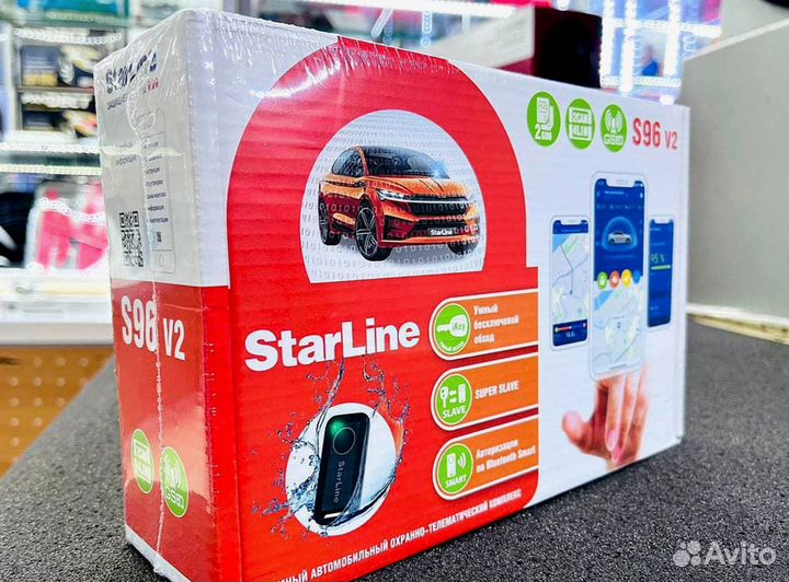 Сигнализация Starline S96 2canlin v2