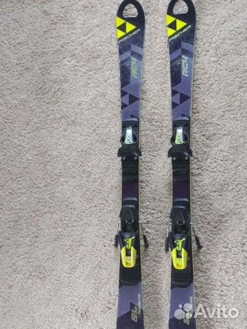 Горные лыжи детские Fisher 125 см, спортцех SL