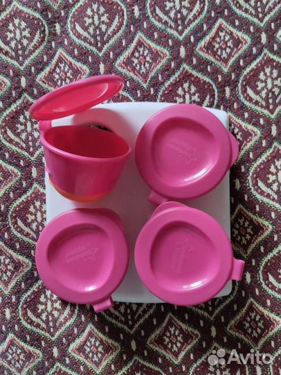Контейнеры детские для пюре