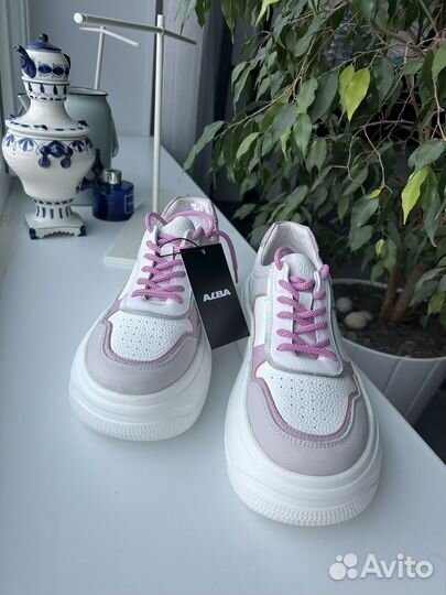 Кеды кроссовки alba новые 41р натуральная кожа