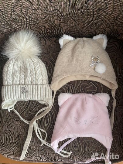 Шапка детская зимняя для девочки