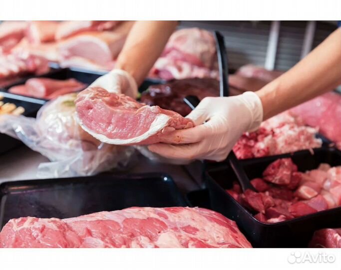 Продавец мяса