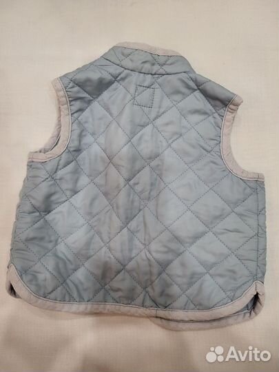 Куртка демисезонная детская Chicco 74, жилет 68