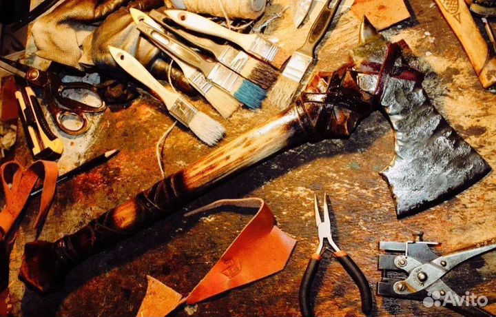 Кованый топор ручной работы Дорн