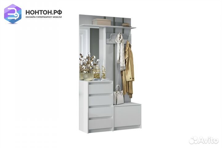 Прихожая Айден серый