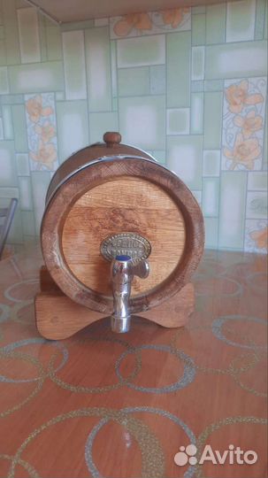 Бочка деревянная