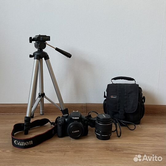 Фотоаппарат Canon 550d +2 объектива +оборудование