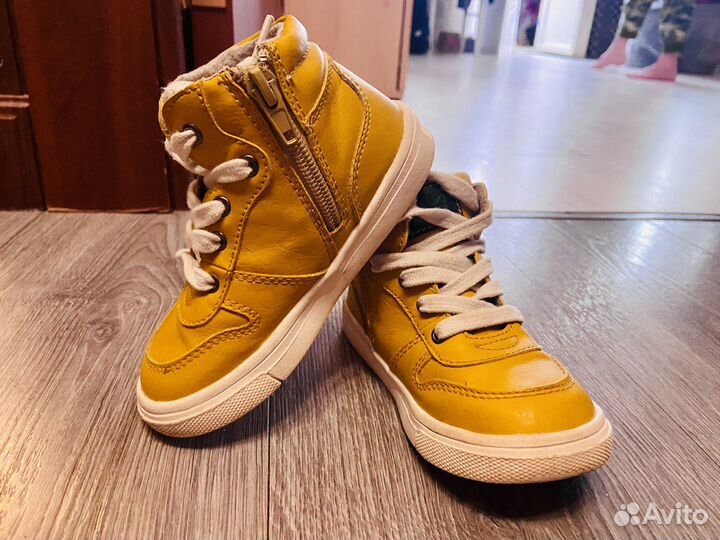 Кеды кожаные