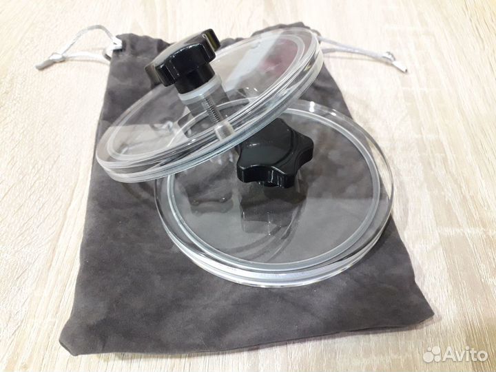 Акриловый зажим для мойки виниловых пластинок