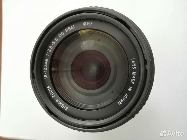 Объектив Sigma 18-125 мм для Pentax