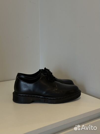 Ботинки Mono Black Smooth Dr. Martens