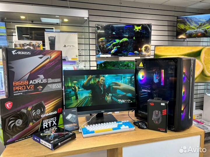 Игровой пк intel core i9 RTX 3060 /RTX 3070/ 4070