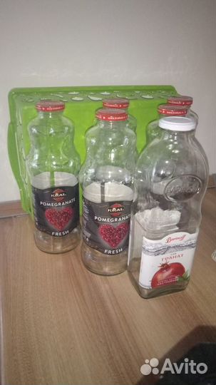 Банки бутылки стеклянные за все 10 штук