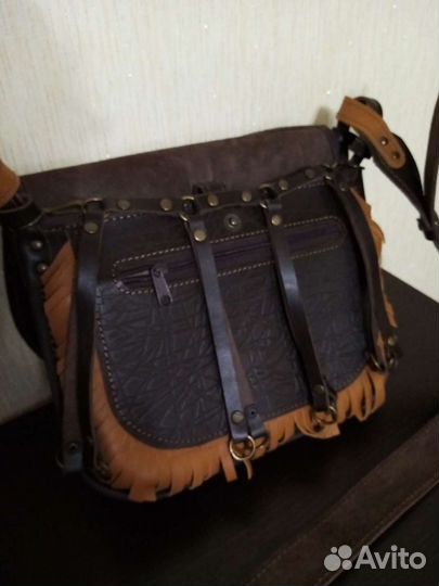 Сумка охотничья(ягдташ) кожаная, новая. Торг