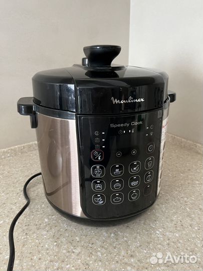 Мультиварка moulinex speedy cook почти новая