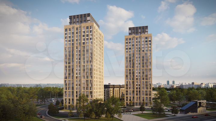 1-к. квартира, 57 м², 11/23 эт.
