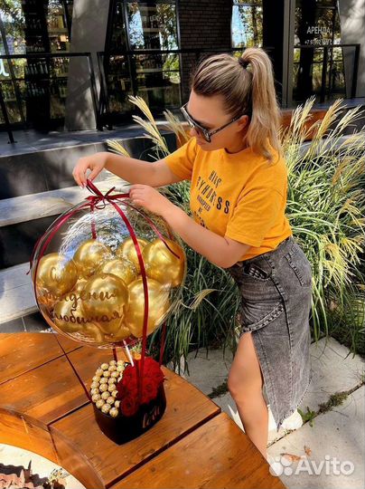 Шары с гелием и шары баблс