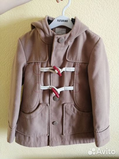 Пальто укороченное для девочки