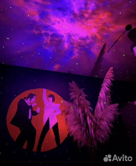 Ночник Звездное Небо Проектор Космонавт