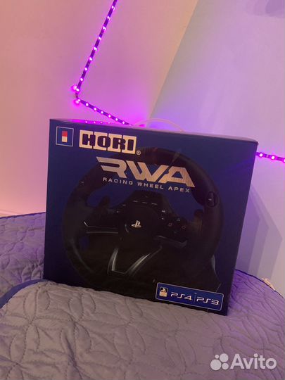 Игровой руль hori racing wheel apex